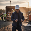 Premium Fire Retardant Softshell Jacket - Wind & Water Resistant with Breathability and Gas Loops