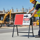 Premium Blank Zintec Metal Sign 600x450mm - Custom Colour Options for Versatile Signage Solutions