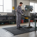 Premium Anti-Fatigue Drainage Mat 910x3000MM with Enhanced Traction for Safety and Comfort