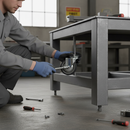 75mm Heavy Duty Swivel Bolt Hole Castor with Grey TPR Wheels