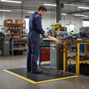 Premium Extra Thick Anti-Fatigue Matting for Workshops and Warehouses with Enhanced Traction and Comfort