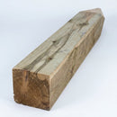Pointed Larch Square Post 11ft x 8in x 8in (Treated) (view 2)