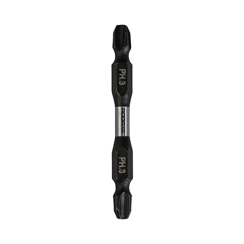 Impact Driver Bits - PH - Double Ended - No.3 x 65