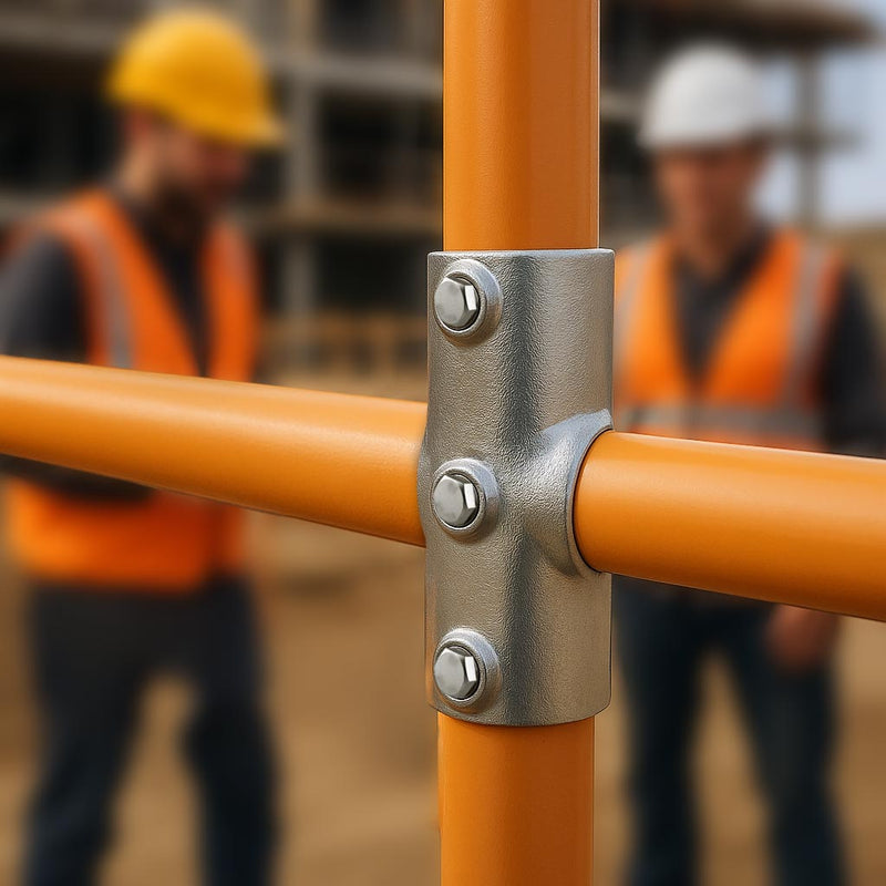 Slope Fittings – 11°–29° Base, Tee & Cross for 48.3mm Tube