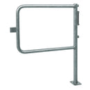 Half-Height Self-Closing Safety Gate – Spring-Loaded, Industrial Use