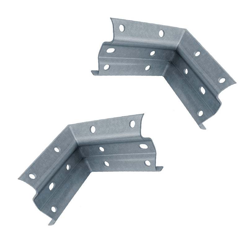 Crash Barrier Internal Corner – Galvanised 90° Beam Connector