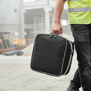 Premium Carry Case for High-Performance Respiratory Equipment with Removable Storage Bags and Reflective Accents