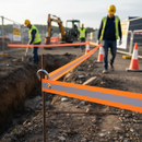 High-Performance High Visibility Barrier Tape for Enhanced Safety - 3.5m Retro-Reflective Warning Strip