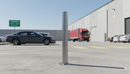 Premium Heavy Duty Galvanised Mild Steel Bollards 1200mm for Security and Protection