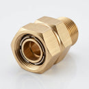 3/8in BSP Male Brass Swivel 220 Bar 30 Lpm (view 2)
