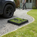 Premium Heavy Duty Grass and Gravel Manhole Cover with Galvanised Steel and 250 Tonnes Load Capacity - 80mm Tray Depth