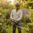 Premium Green Polycarbonate Visor for Outdoor Use