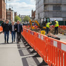 Premium Pedestrian Barrier - Chapter 8 Compliant, Stackable Plastic Road Safety Solution for Events and Work Zones