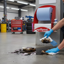 Premium Duo Oil and Fuel Absorbent Pads with Dispenser Unit