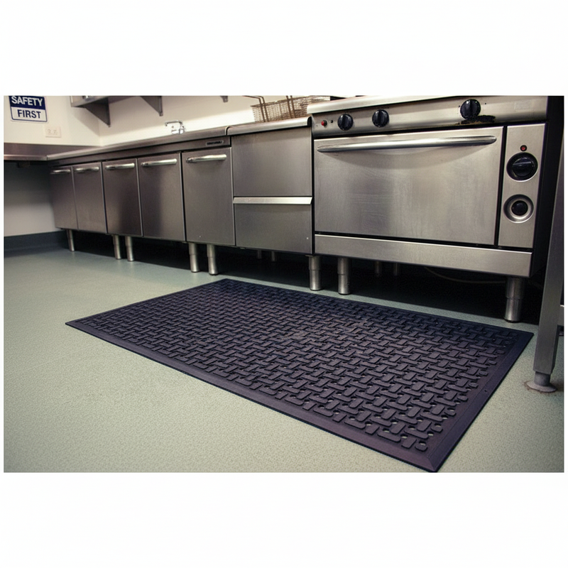 Heavy Duty Grease Resistant Anti-Fatigue Work Mat for Food Areas