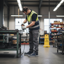 Premium S1P SRC Safety Trainer with Aluminium Toe Cap and LightGrip Sole for Comfort and Protection
