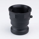 1½in BSP Male x Female Thread Tank Adaptor Fitting (view 2)