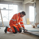 Heavy Duty Boilersuit with Adjustable Kneepad Pockets and Reflective Strips
