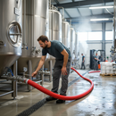 Premium High-Pressure Butyl Delivery Hose for Brewery and Distillery Applications - 16 Bar Performance with Chemical Resistance
