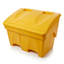 400 litre UV-stabilised polyethylene grit salt storage bin (view 2)