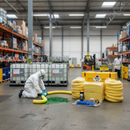 Heavy Duty Chemical Spill Kit in Locker - 400L for Quick Response