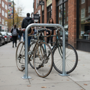 Premium Heavy Duty Bike Stand with 48mm Diameter Tube for Secure Bicycle Parking