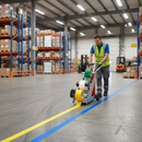 Premium Indoor Line Marking Tape 75mm x 33m - Self-Adhesive, Multiple Colors for Warehouses and Factories