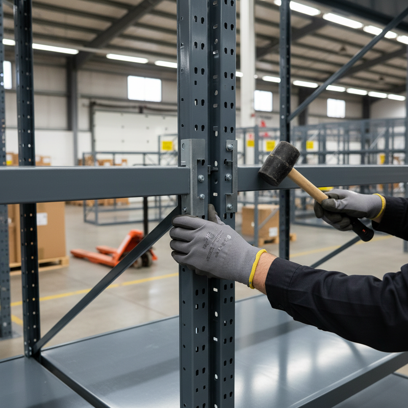 Pack of 6 Premium Unit Connectors for Heavy Duty Shelving