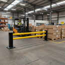 Premium Low-Level Eco Barrier Straight Kit for Racking and Machinery Protection with Steel Construction and Easy Installation