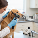 Premium Rechargeable MacroView Otoscope Veterinary Diagnostic Set with Lithium-Ion Battery and Coaxial Ophthalmoscope