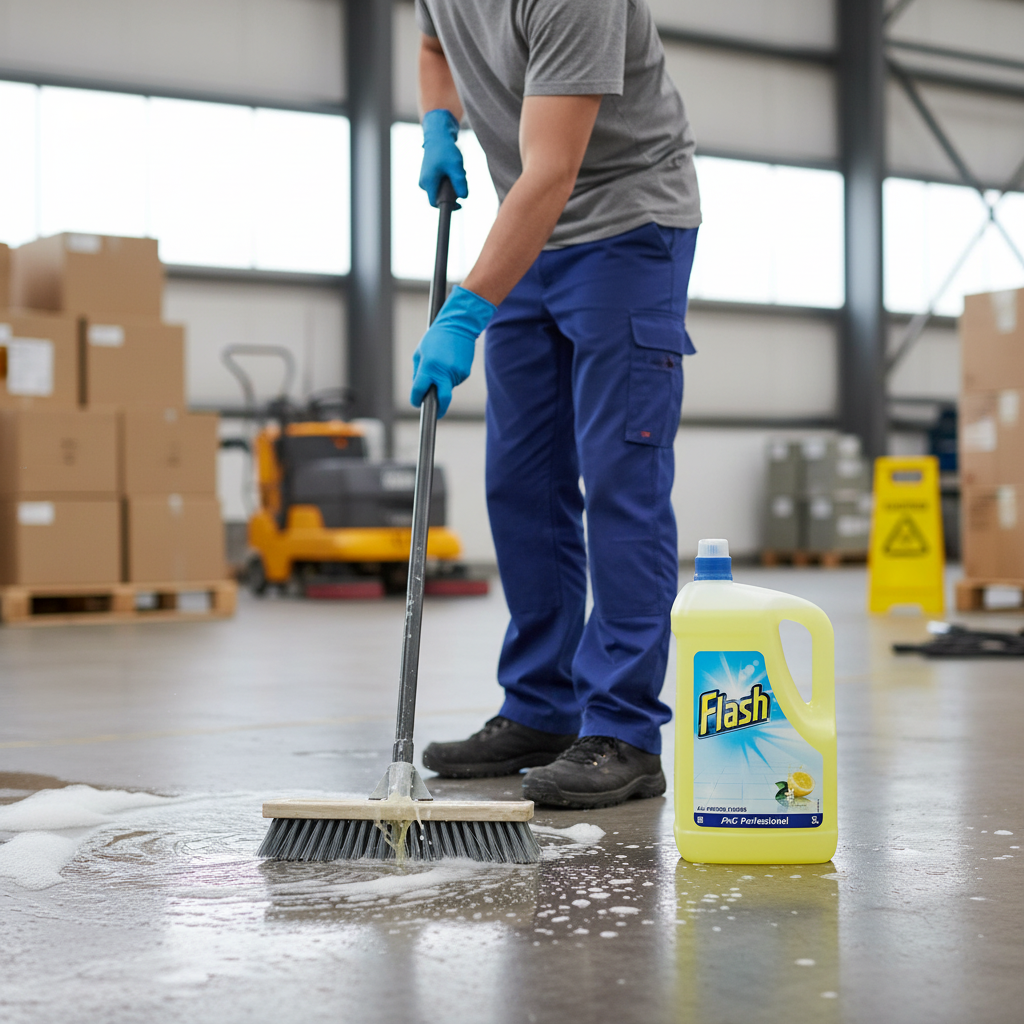 Premium Multipurpose Hard Surface Cleaner with Crisp Lemon Fragrance