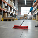 Premium 15 Inch Narrow Broom for Efficient Cleaning with Sturdy Handle and Durable Bristles