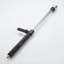 Zinc Plated Twin Pressure Wash Lance, 250 Bar, ¼in BSP Inlet (view 2)