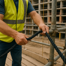 12mm Black Polypropylene Rope 3 Strand – Heavy-Duty, UV & Weatherproof | 50m Coil