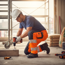Premium Heavy Duty Trousers with Adjustable Kneepad Pockets
