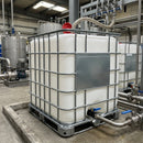 1000L Reconditioned IBC with 2in Bottom Valve & Steel Pallet