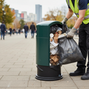 Premium Replacement Base for High-Performance Litter Bins - Durable Plastic Structure