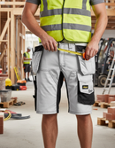 Premium Slim Fit Work Shorts with Holster Pockets - High-Performance Stretch Fabric for Comfort and Mobility