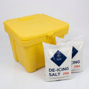 110L Lockable Grit Bin, UV-Stabilised Polyethylene, Salt Storage (view 2)