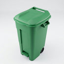 Pedal Operated Wheeled Litter Bin – 120 Litre Capacity (view 2)