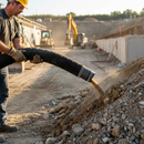 Premium Heavy Duty Suction Excavator Hose for Vacuum Excavators - Flexible, Durable, and Kink Resistant