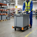 Heavy Duty Container Dolly for Easy Transportation - 534kg Capacity