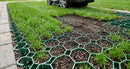 Recycled Plastic Grass Grid 490 × 490 × 50mm Heavy-Duty Stabiliser
