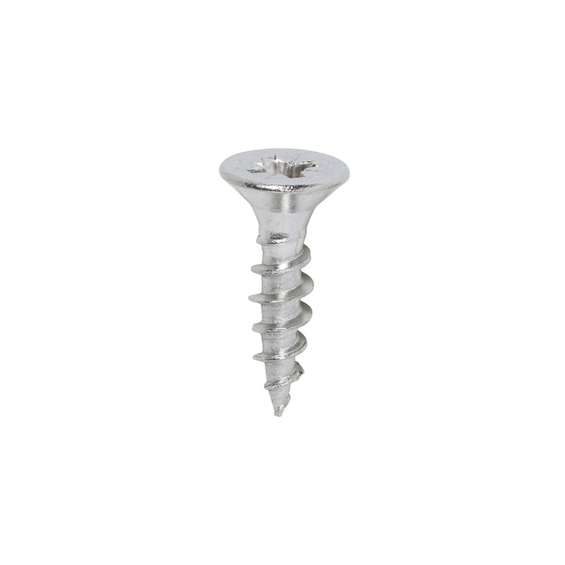 Classic Multi-Purpose Screws - PZ - Double Countersunk - A2 Stainless Steel - 4.0 x 16