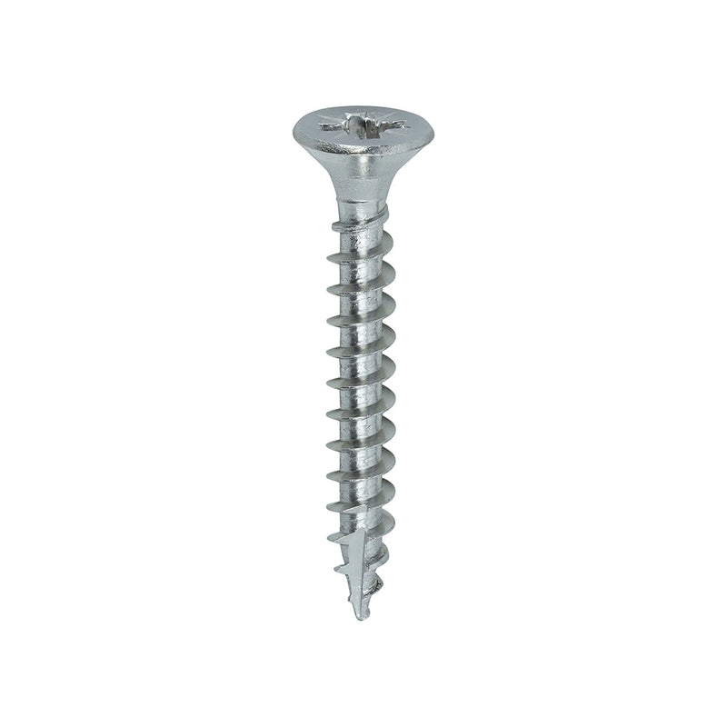 Classic Multi-Purpose Screws - PZ - Double Countersunk - A4 Stainless Steel - 4.0 x 30