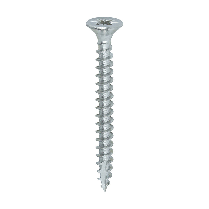 Classic Multi-Purpose Screws - PZ - Double Countersunk - A4 Stainless Steel - 4.0 x 40
