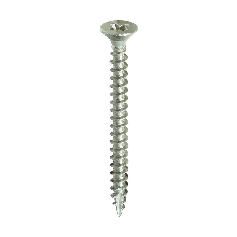 Classic Multi-Purpose Screws - PZ - Double Countersunk - A2 Stainless Steel - 4.0 x 45