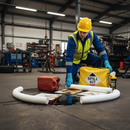 Heavy Duty Oil and Fuel Spill Kit in Hi-Vis Shoulder Bag - 50L