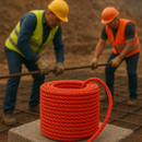 12mm Red Polypropylene Rope 3 Strand – 50m Mini Coil | Ultra-Durable