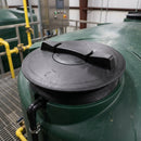 12in Vented Tank Lid, 350mm Diameter, 2 Vents, Female Thread